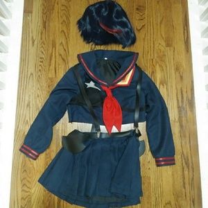 Ryuko Matoi Senketsu anime cosplay costume